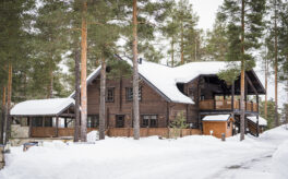 Käsitööpalkmaja Soomes