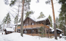 Käsitööpalkmaja Soomes